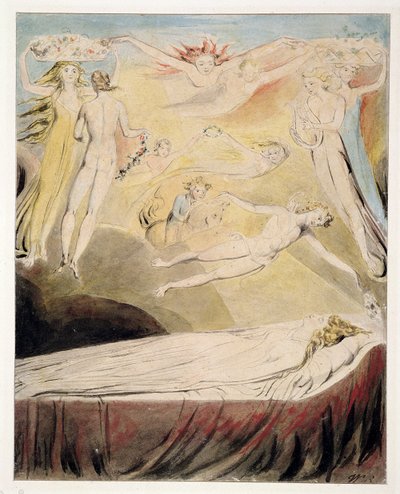 1771 Le rêve de la reine Catherine, vers 1783-90 - William Blake